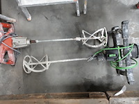 2x elektrische betonmixers - afbeelding 1 van  9