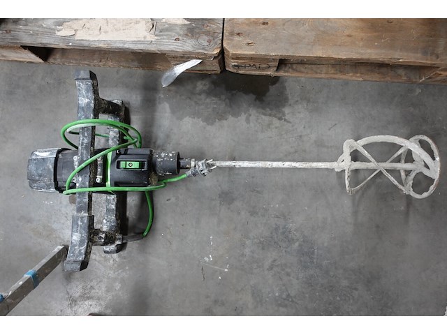 2x elektrische betonmixers - afbeelding 2 van  9