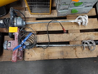 2x elektrische betonmixers - afbeelding 1 van  5