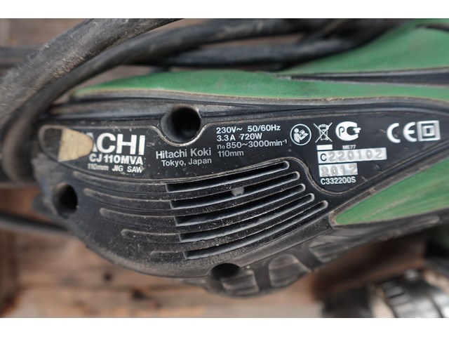 2x elektrische decoupeerzaagmachine hitachi - afbeelding 5 van  5