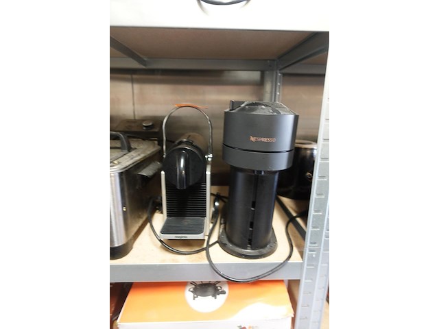 2x elektrische diverse koffiemachine - afbeelding 1 van  2