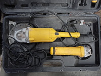 2x elektrische haakse slijper dewalt - afbeelding 1 van  2