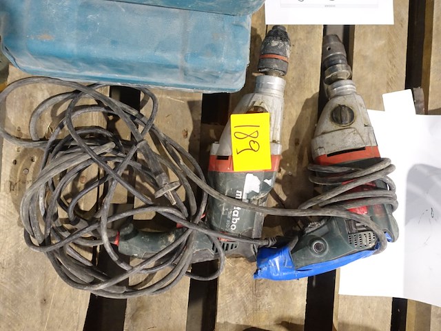 2x elektrische klopboormachine metabo - afbeelding 1 van  4