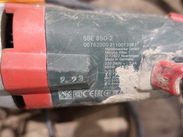 2x elektrische klopboormachine metabo - afbeelding 2 van  4