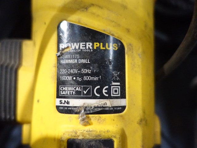 2x elektrische klopboormachine - afbeelding 5 van  5