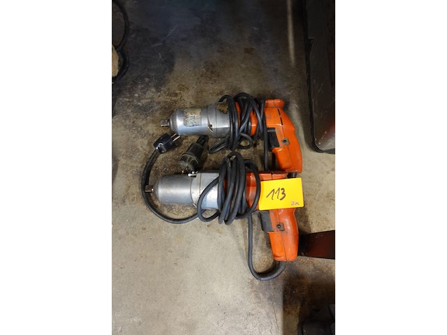 2x elektrische slagmoersleutel - afbeelding 1 van  3
