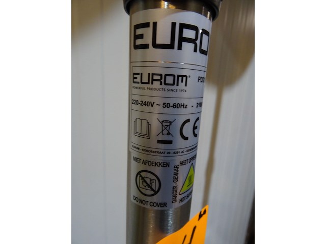2x elektrische terrasheater eurom - afbeelding 3 van  4