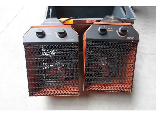2x elektrische verwarming eurom - afbeelding 1 van  5