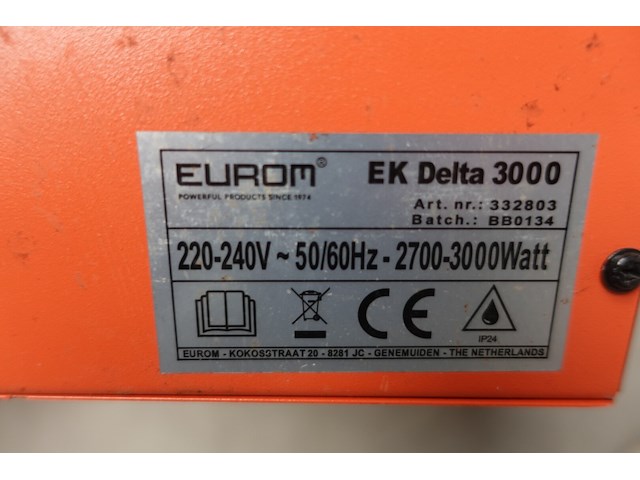2x elektrische verwarming eurom - afbeelding 4 van  5