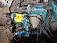 2x elektrische vijsmachine makita - afbeelding 1 van  3