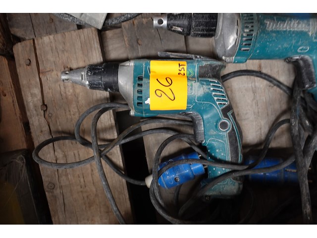 2x elektrische vijsmachine makita - afbeelding 3 van  3