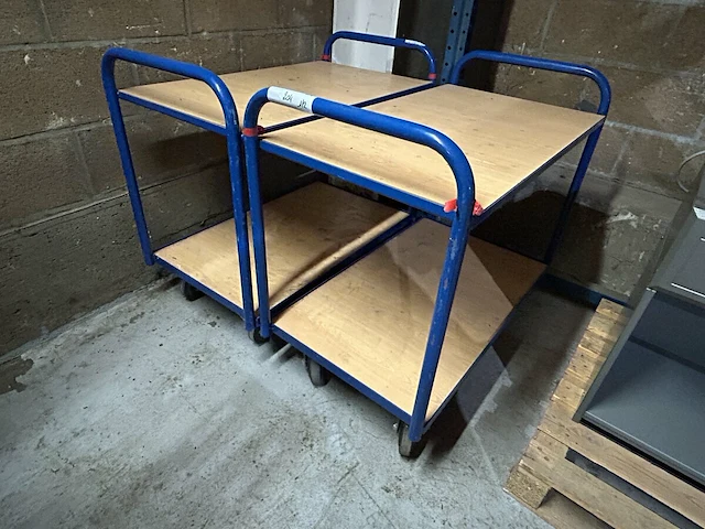 2x etagewagen - afbeelding 1 van  2