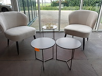 2x fauteuil & tafels - afbeelding 2 van  6
