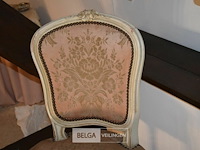 2x fauteuils met tafeltje rieten blad - afbeelding 4 van  4