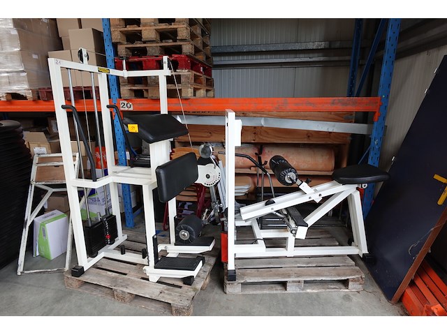 2x fitnesstoestel techno gym - afbeelding 1 van  6