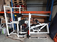 2x fitnesstoestel techno gym - afbeelding 1 van  6