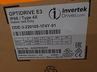 2x frequentieregelaar invertek - afbeelding 6 van  6