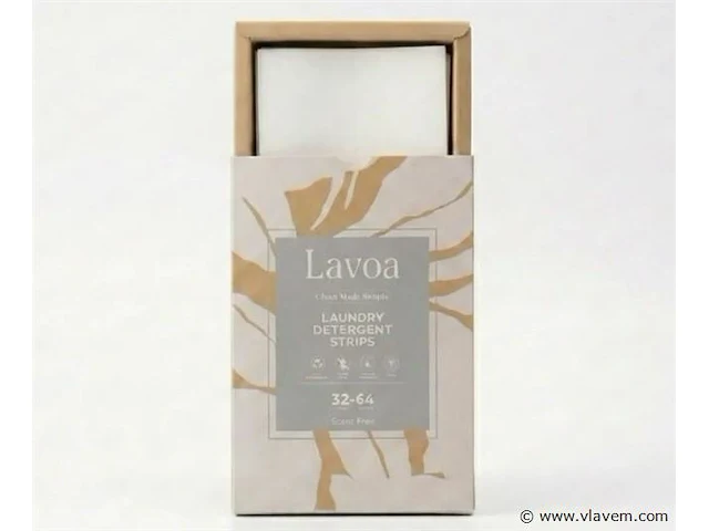 2x fresh wasstrips - scent free - 64 wasbeurten - afbeelding 1 van  1