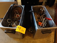 2x friteuse - afbeelding 1 van  4