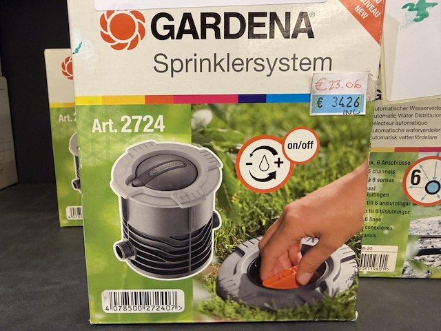 2x gardena sprinklersysteem art2724 - afbeelding 1 van  2
