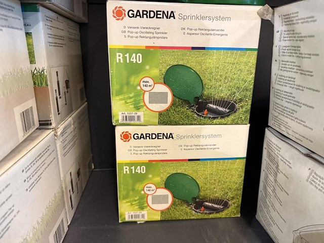 2x gardena sprinklersysteem r140 - afbeelding 2 van  4