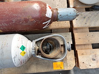 2x gasfles met meter - afbeelding 4 van  7