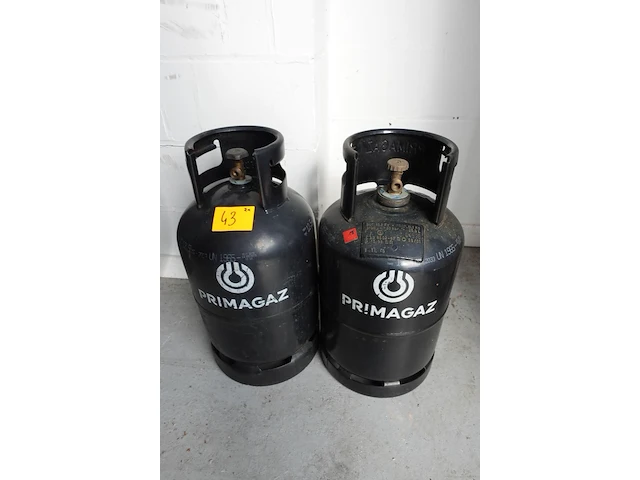 2x gasfles primagaz - afbeelding 1 van  2