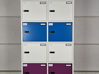 2x gispen lockerkast - afbeelding 1 van  2