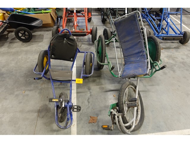2x go-cart - afbeelding 1 van  3