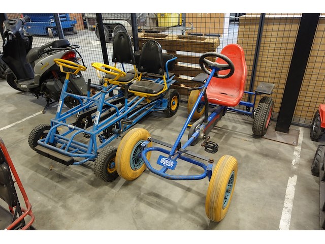 2x go-cart - afbeelding 2 van  4