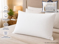 2x goodnight - premium hotelkussen - 60x70cm - afbeelding 2 van  2