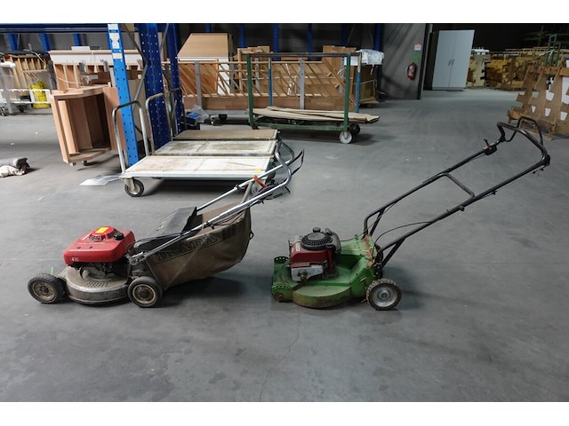 2x grasmachine honda/briggs & stratton - afbeelding 1 van  13