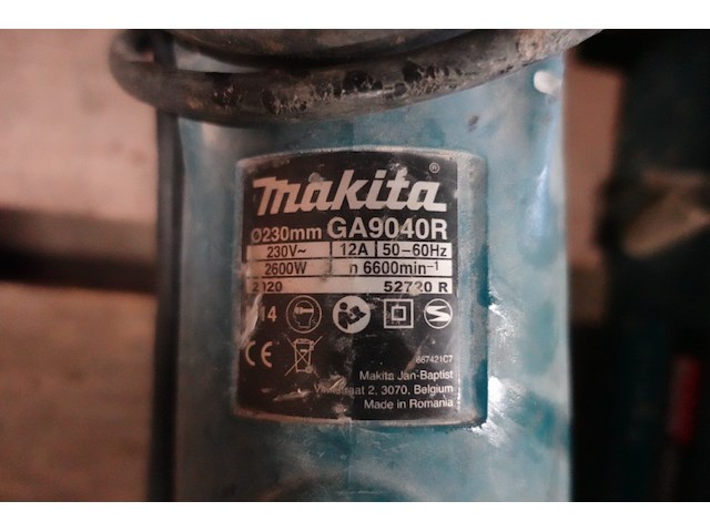 2x haakse slijper makita - afbeelding 2 van  3