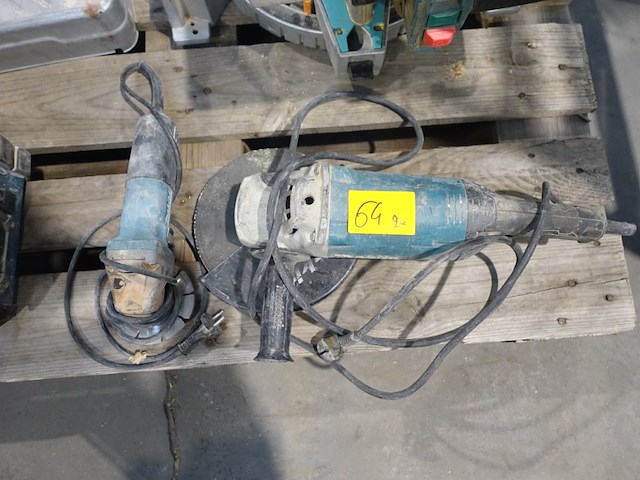 2x haakse slijper makita - afbeelding 1 van  4