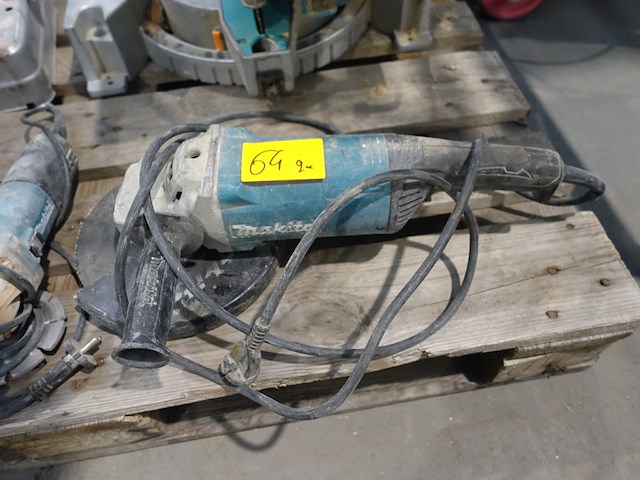 2x haakse slijper makita - afbeelding 2 van  4