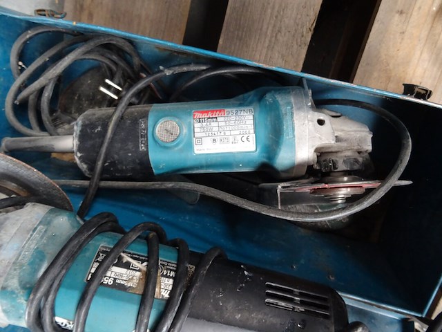 2x haakse slijper makita - afbeelding 3 van  5