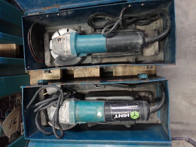 2x haakse slijper makita - afbeelding 2 van  4