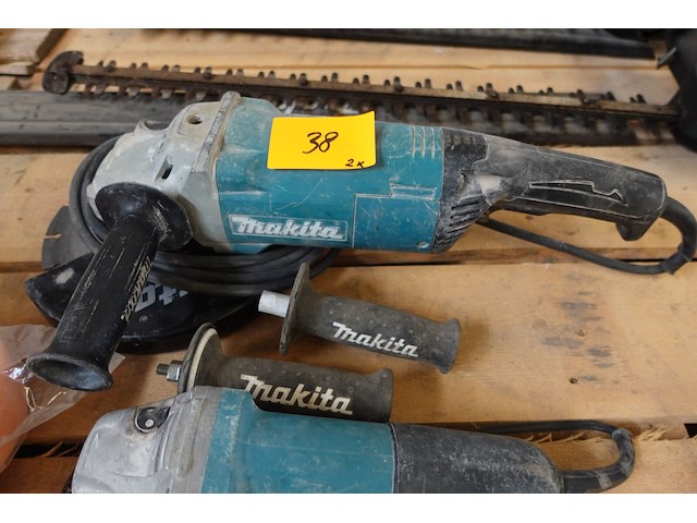 2x haakse slijper makita - afbeelding 2 van  5