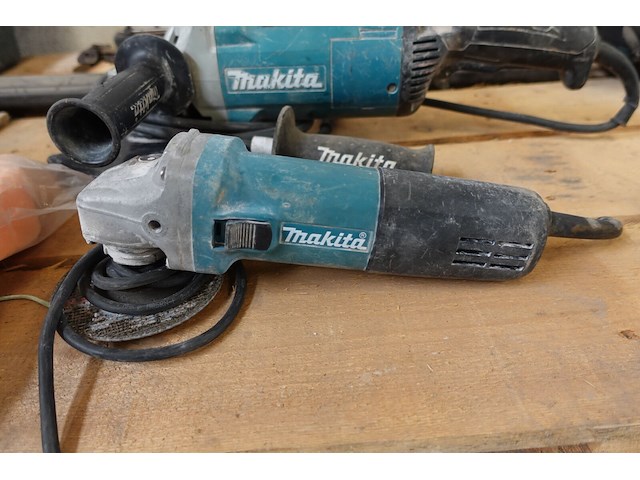 2x haakse slijper makita - afbeelding 3 van  5