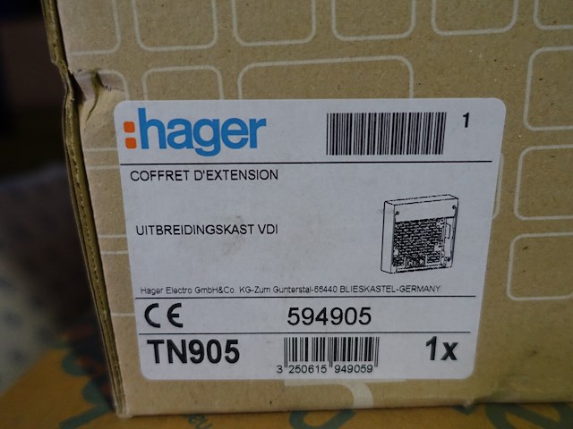 2x hager - afbeelding 3 van  4