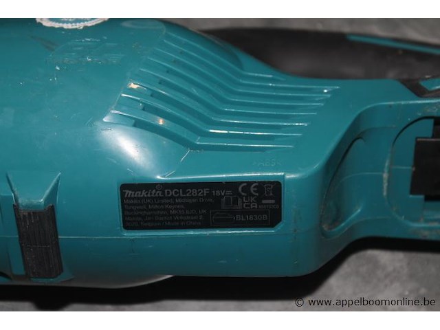 2x handstofzuiger, makita, dcl282f, 18v, zonder accu, werking niet gekend - afbeelding 2 van  2