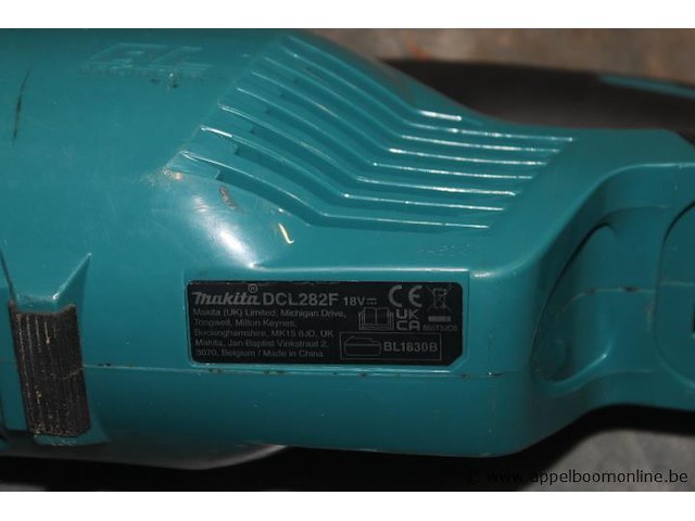 2x handstofzuiger, makita, dcl282f, 18v, zonder accu, werking niet gekend - afbeelding 2 van  2