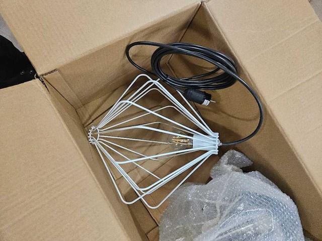 2x hanglamp design wit d40cm x 38cm h - afbeelding 5 van  6