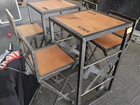 2x hapkin bar-set + hapkin parasol