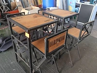 2x hapkin bar-set + hapkin parasol - afbeelding 3 van  7