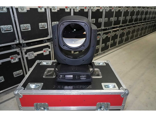 2x hepikos wash 440w + flightcase - afbeelding 2 van  3