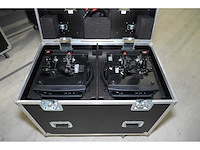 2x hepikos wash 440w + flightcase - afbeelding 1 van  3