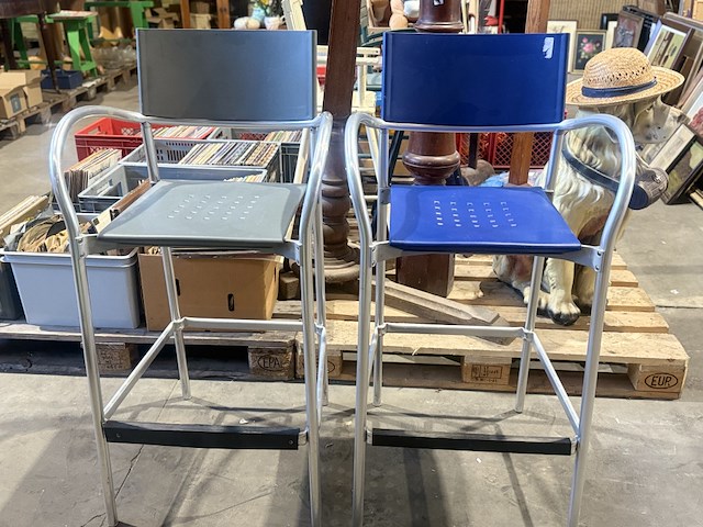 2x hoge stoel - afbeelding 1 van  2