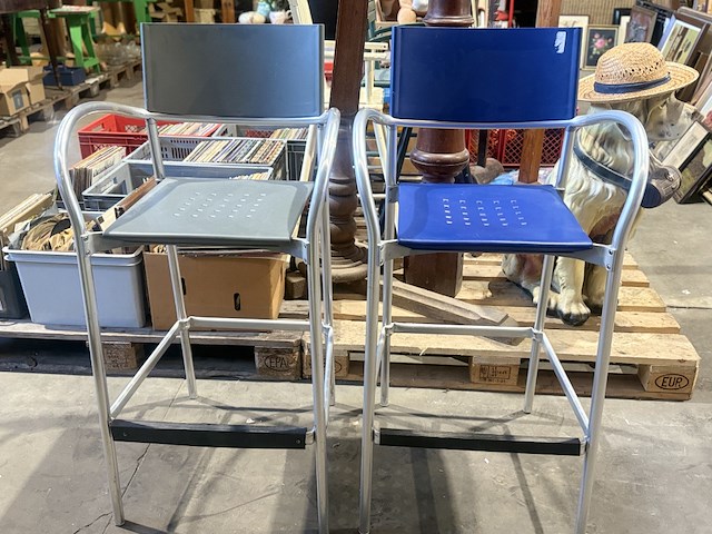 2x hoge stoel - afbeelding 2 van  2