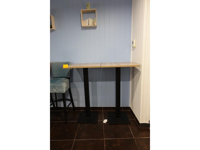 2x hoge tafel - afbeelding 1 van  2